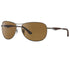 Ray-Ban Sunglasses Gunmetal w/Brown Polarized Lens Men RB3519 029/83