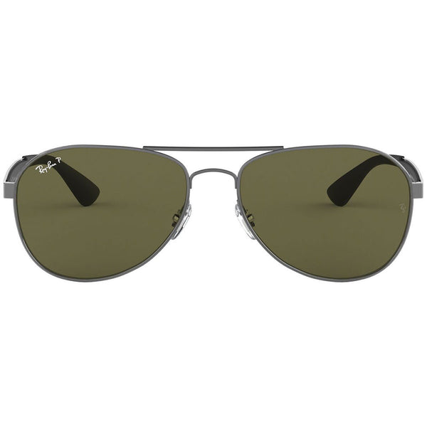 Ray-Ban Aviator Men Sunglasses w/Green Polarized Lens RB3549 004/9A-58
