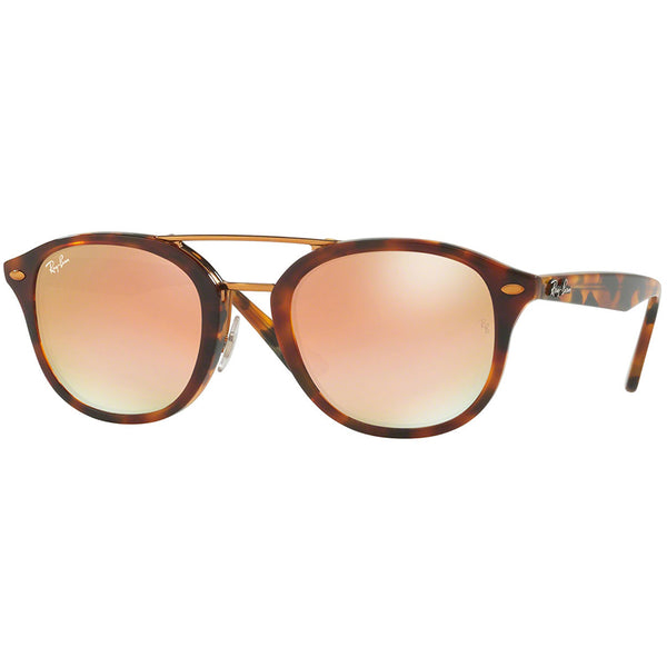 Ray Ban Unisex Square Sunglasses Green or Brown Lens | Front