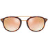 Ray Ban Unisex Square Sunglasses With Green or Brown Lens
