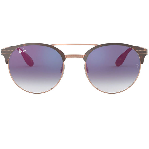 RayBan Mirrored Lens Sunglasses Copper on Top Havana RB3545 9074X0