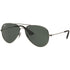 RayBan Aviator Unisex Sunglasses w/Dark Green Lens RB3558 913971