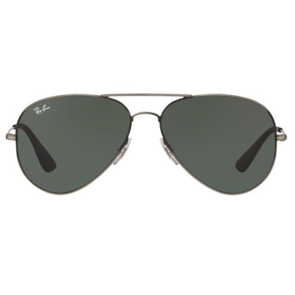 RayBan Aviator Unisex Sunglasses w/Dark Green Lens RB3558 913971