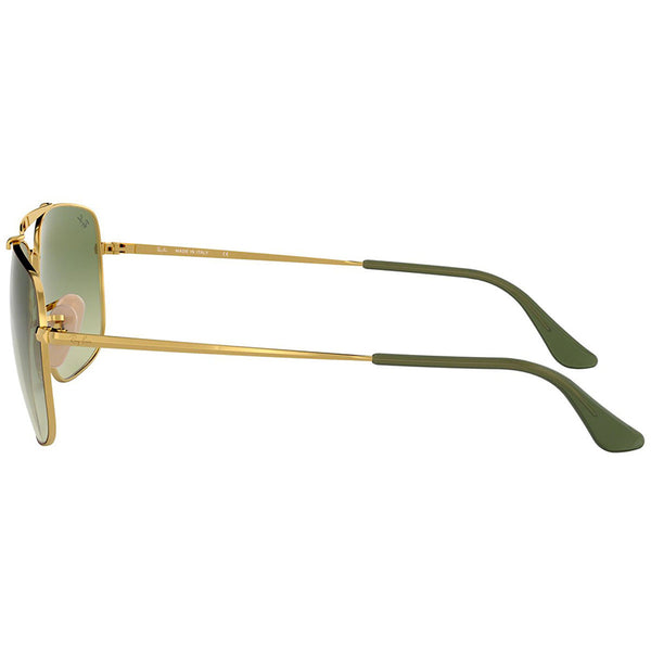 Ray-Ban Colonel Men Sunglasses W/Green Gradient Lens RB3560 91034M