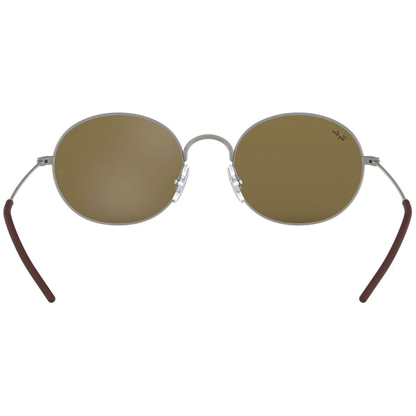 RayBan Beat Round Unisex Sunglasses with Dark Brown Lens RB3594 901573