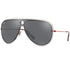 Ray-Ban Sunglasses Red Silver SilverGrey Mirrored Lens RB3605N 90976G