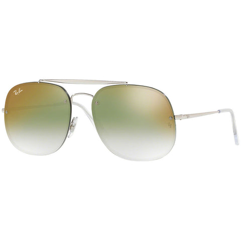Ray Ban Blaze General Blaze Unisex Sunglasses w/Green Gradient Mirrored Lens RB3583N 003/W0