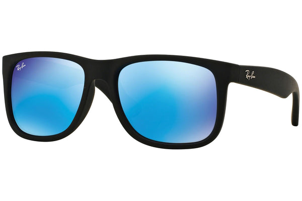 Ray Ban Aviator  RB4165 622/55 Black/ Blue Mirror Sunglasses