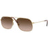 Ray Ban Aviator Unisex Sunglasses w/Brown Gradient Lens RB3595 901313