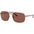 Ray-Ban Unisex Sunglasses Matte Brown RB3611 012/AF