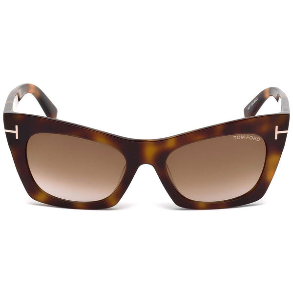 Tom Ford Kasia Women's Sunglasses w/Brown Gradient Lens FT0459 56F