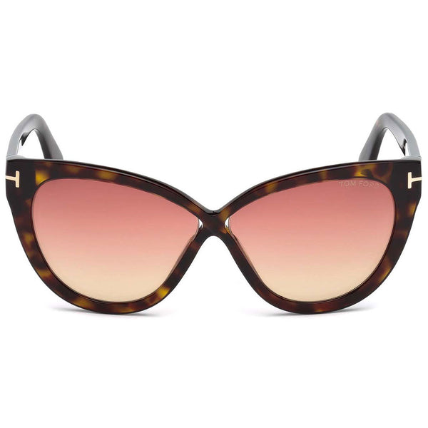 Tom Ford Arabella Women's Sunglasses W/Smoke Gradient Lens FT0511 52B