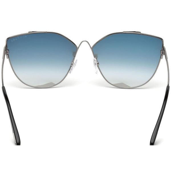 Tom Ford Jacquelyn Women's Sunglasses W/Blue Mirrored Lens FT0563 14X