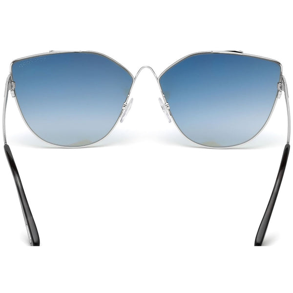 Tom Ford Jacquelyn Women's Sunglasses W/Blue Mirrored Lens FT0563 18X