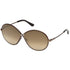 ﻿﻿Tom Ford Rania Women's Sunglasses w/Brown Mirrored Lens FT0564 48G