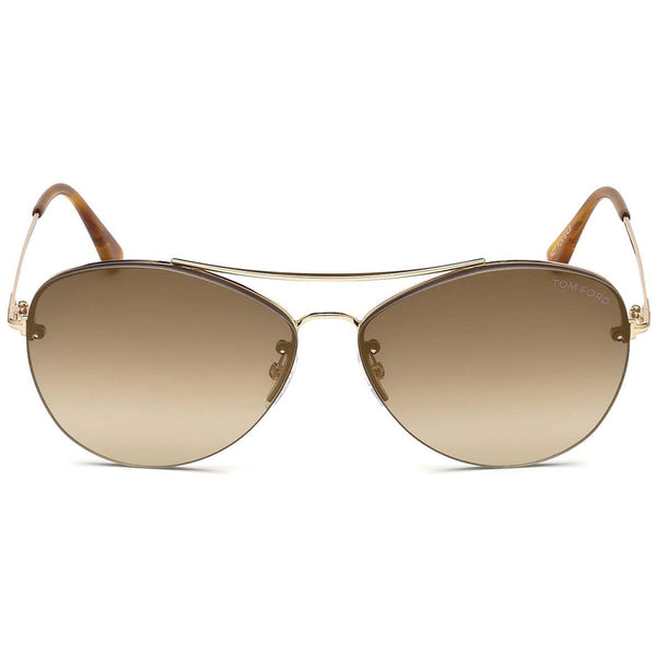 Tom Ford Margret Women's Sunglasses w/Brown Mirrored Lens FT0566 28G