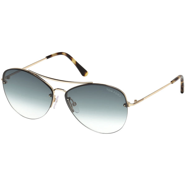 Tom Ford Margret Women's Sunglasses w/Blue Gradient Lens FT0566 28W