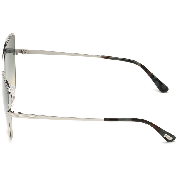 Tom Ford Women's Sunglasses Blue Gradient Lens - Side View