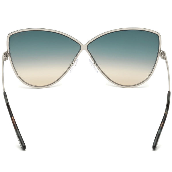 Tom Ford Women's Sunglasses Blue Gradient Lens - Back View