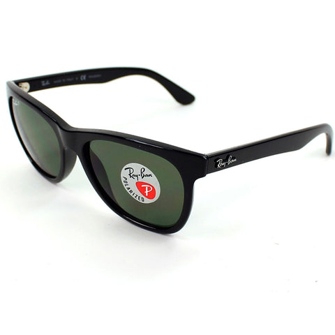 Ray-Ban Sunglasses Black w/Green Classic G-15 Polarized Lens
